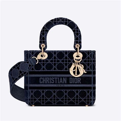 dior lady d lite blue|medium lady d lite bag.